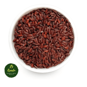 Kaatuyanam red rice kept in bowl